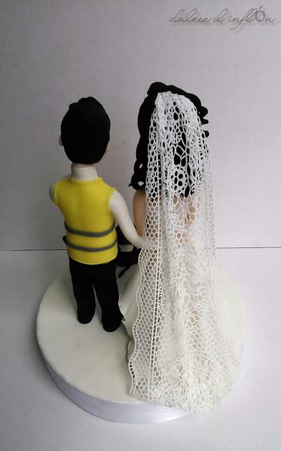 boyfriends couple - Cake by Floren Bastante / Dulces el inflón 