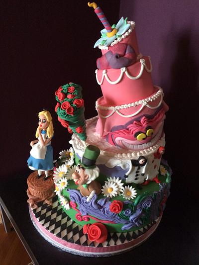 Alice in Wonderland - Cake by Nicoletta Martina