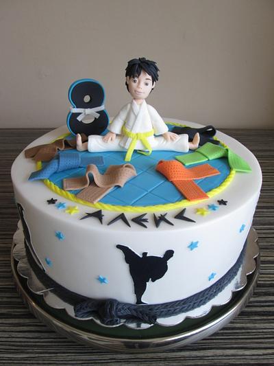 Karate Cake - Cake by sansil (Silviya Mihailova)