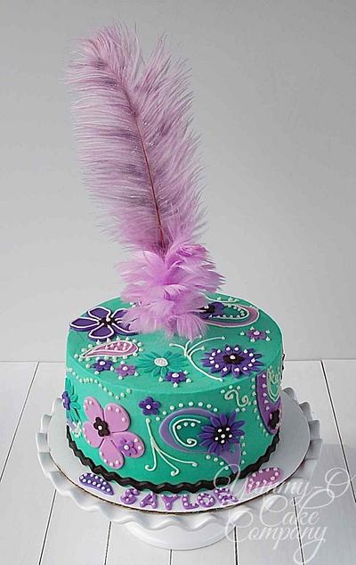 Vera Bradley Inspired Cake - Cake by Donna (YUMMY-O Cake Company)