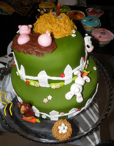 Farm cake - Cake by bolosdocesecompotas