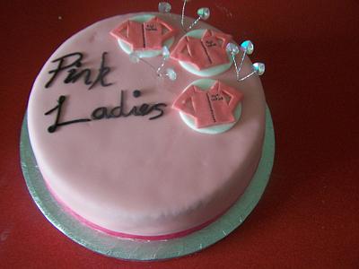 Pink ladies cake grease - Cake by cupcakes of salisbury