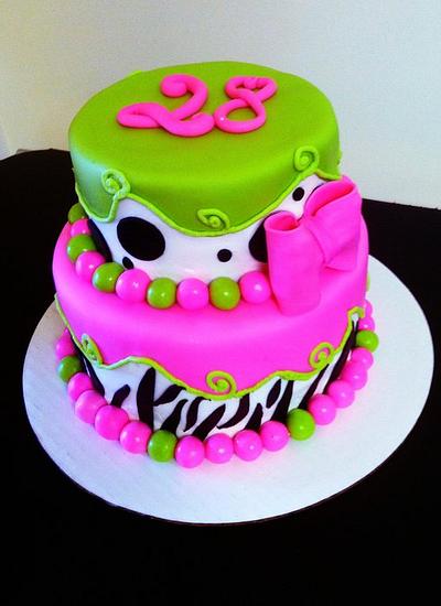 28th Birthday Cake - Cake by Marie