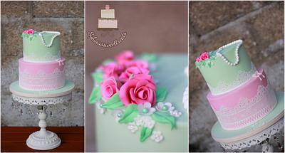 Pastels in this cold october xxx - Cake by Sylwia
