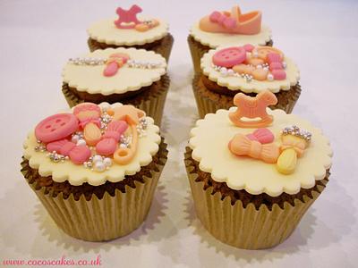 Baby Shower Cupcakes - Cake by Coco's Cakes
