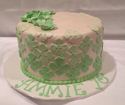 50 Shades of Green...more like 4  - Cake by Caroline Diaz 