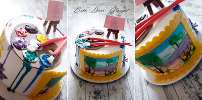 Art cake - Cake by Kalina
