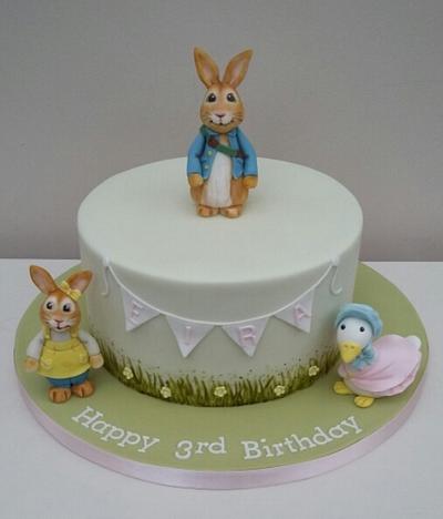 Peter Rabbit  - Cake by The Buttercream Pantry
