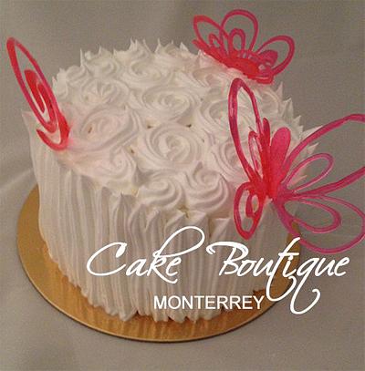 Candy Butterflies - Cake by Cake Boutique Monterrey