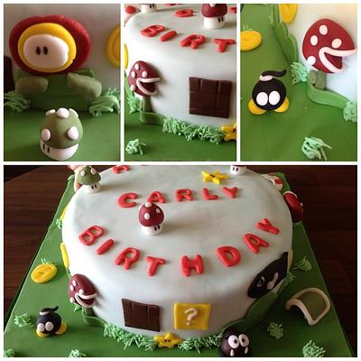 Mario Birthday Cake - Cake by Carolyn