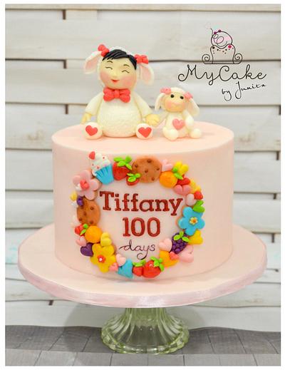 100 days celebrations - Cake by Hopechan