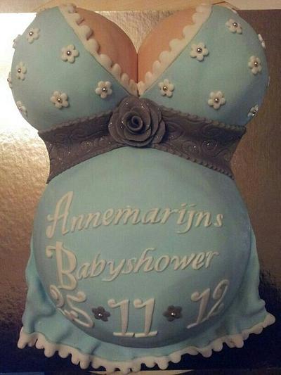 Lovely babyshower cake - Cake by Cakes~n~Dishes