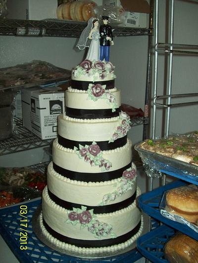 My oldest son's wedding cake - Cake by Vii