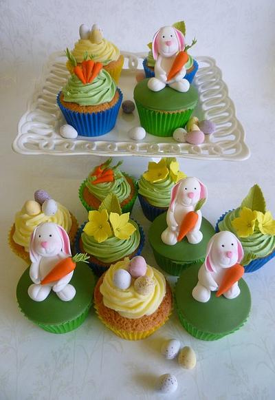 Easter Cupakes - Cake by Marcia Campbell