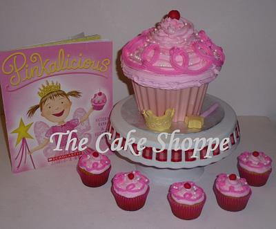 Pinkalicious cupcakes - Cake by THE CAKE SHOPPE