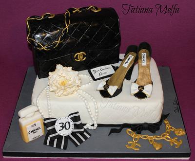 Chanel Cake - Cake by Tatiana Melfa