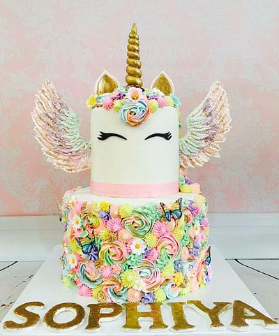 I believe in Unicorns!  - Cake by Tiers of joy 