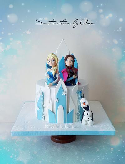 Frozen cake - Cake by Ania - Sweet creations by Ania