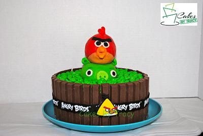 Angry Birds Cake - Cake by Tracy
