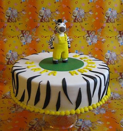 Zebra Zou - Cake by Wanda