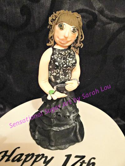 Karen Millen Ball gown cake - Cake by Sensational Sugar Art by Sarah Lou