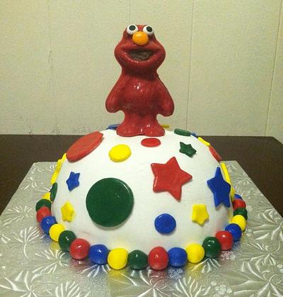 Elmo Cake - Cake by Sweet Dreams by Jen