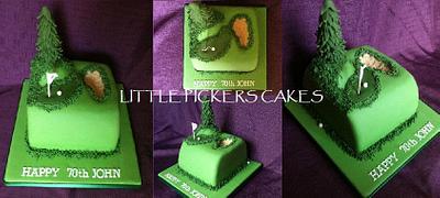 FOOOORE!! golf cake - Cake by little pickers cakes