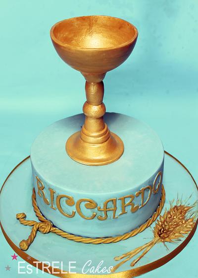 First communion - Cake by Estrele Cakes 