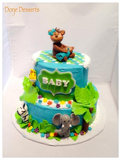 Baby shower - Cake by Dorje Desserts