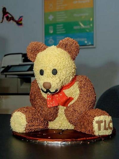 Tlc teddy bear cake - Cake by joe duff