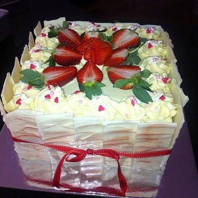 Strawberry cake - Cake by Malama