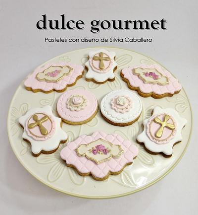 Religious cookies  - Cake by Silvia Caballero