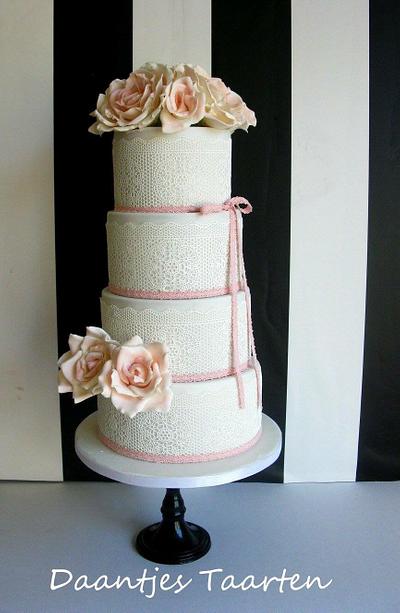 For a garden wedding - Cake by Daantje