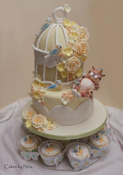 Cakes by Nina Camberley Wedding collection - Cake by Cakes by Nina Camberley
