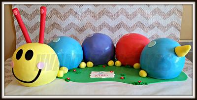 Inch worm - Cake by Jessica Chase Avila
