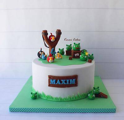 Angry birds - Cake by Kmeci Cakes 