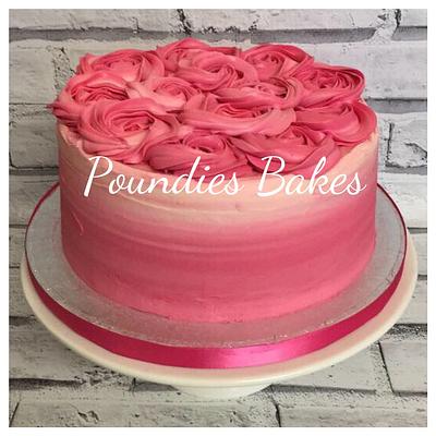 Ombré cake - Cake by Poundies Bakes