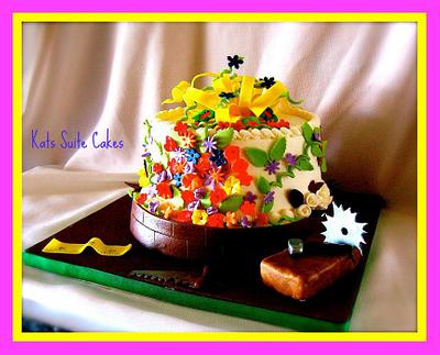 Gardner/Carpenter 80th Birthday - Cake by Kat