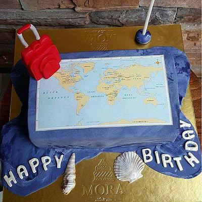 World Cake - Cake by Mora Cakes&More