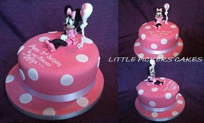 minnie and her balloon x - Cake by little pickers cakes