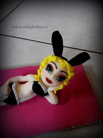 Bunny girl - Cake by trbuch
