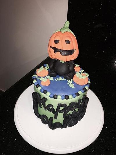 Halloween pumpkin  - Cake by Jake's cakes