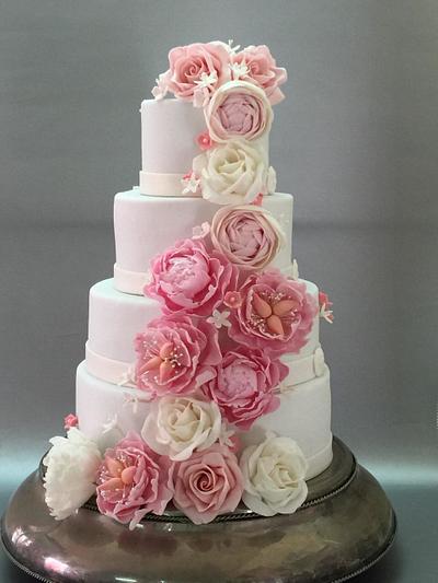 wedding cake - Cake by ivetbg
