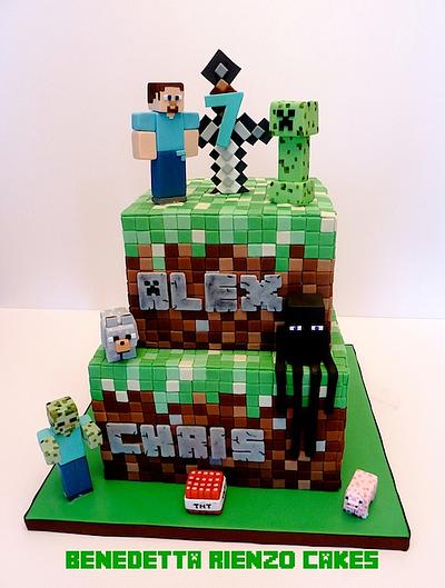 Minecraft Birthday Cake - Cake by Benni Rienzo Radic