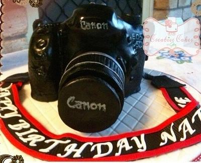 Cannon camera cake - Cake by Gen