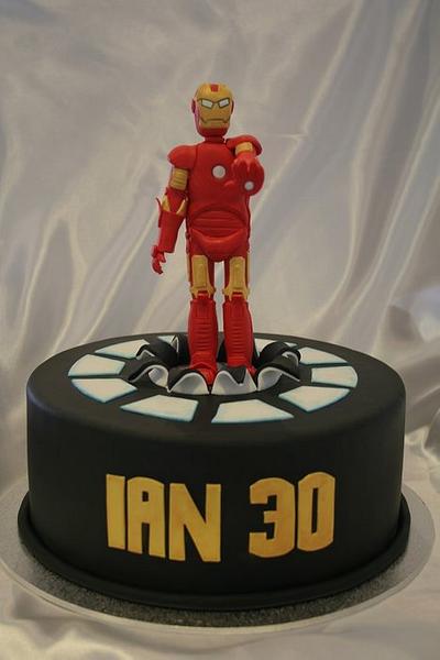 IronMan Cake - Cake by Michelle Amore Cakes