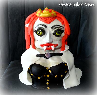 The queen of the undead - Cake by natasa bakes cakes