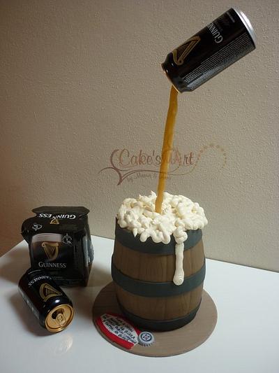 Guinness and Chocolate - Cake by Cakesmart