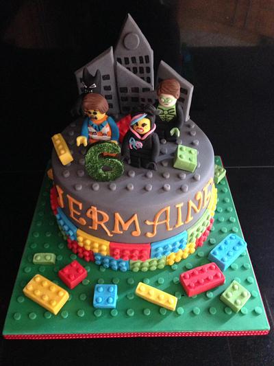 Lego movie theme cake - Cake by Oh Crumbs