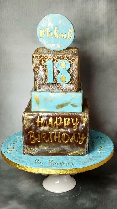  18th birthday cake - Cake by Katya
